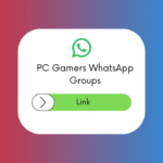 PC Gamers WhatsApp Group Links