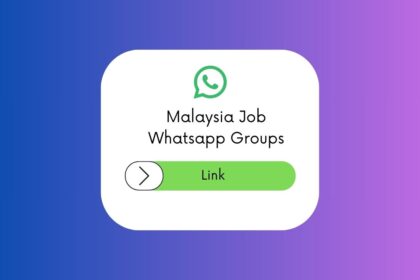 Malaysia Hiring People Whatsapp Group