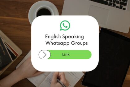 English Speaking Whatsapp Group Links